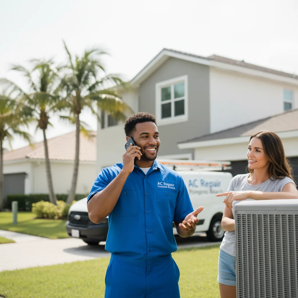 AC Repair Pompano Beach customer support in Plymouth Meeting